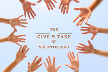 The Give & Take of Volunteering